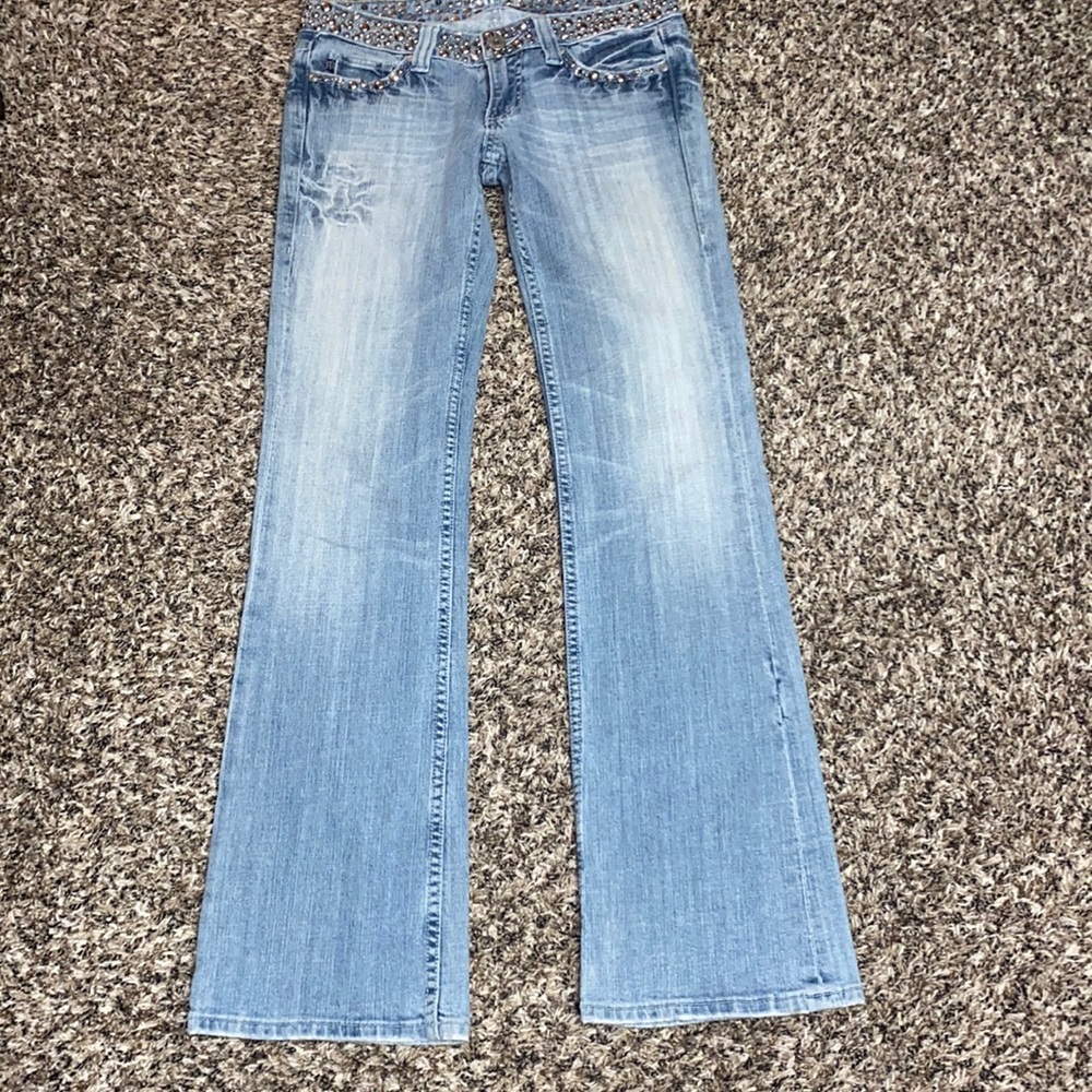 MissMe light blue flare jeans